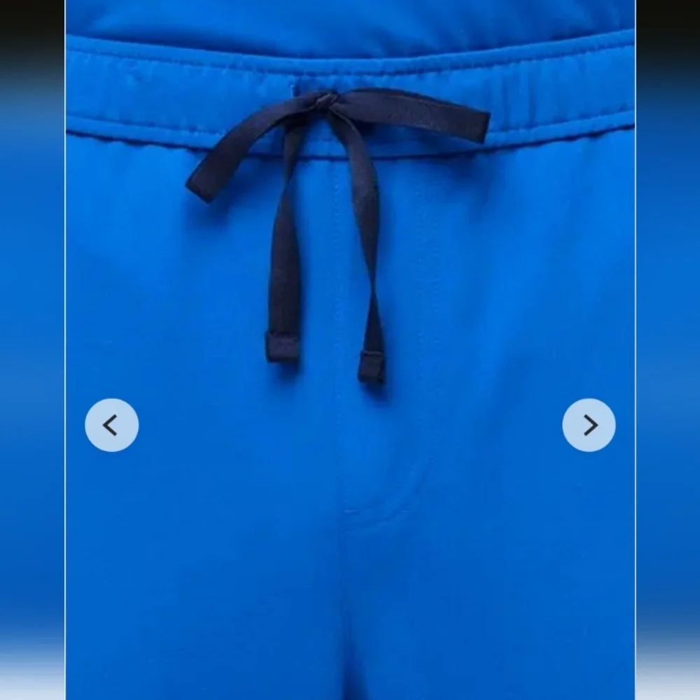 Figs Tansen Jogger Scrub Pants Technical Collection men's S Royal Blue NWOT